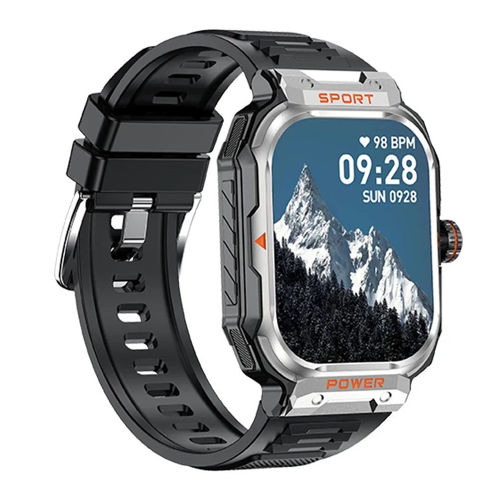 Смарт-часы GT55 TWS BT с 2 1-дюймовым сенсорным экраном спортивные умные часы NFC Health