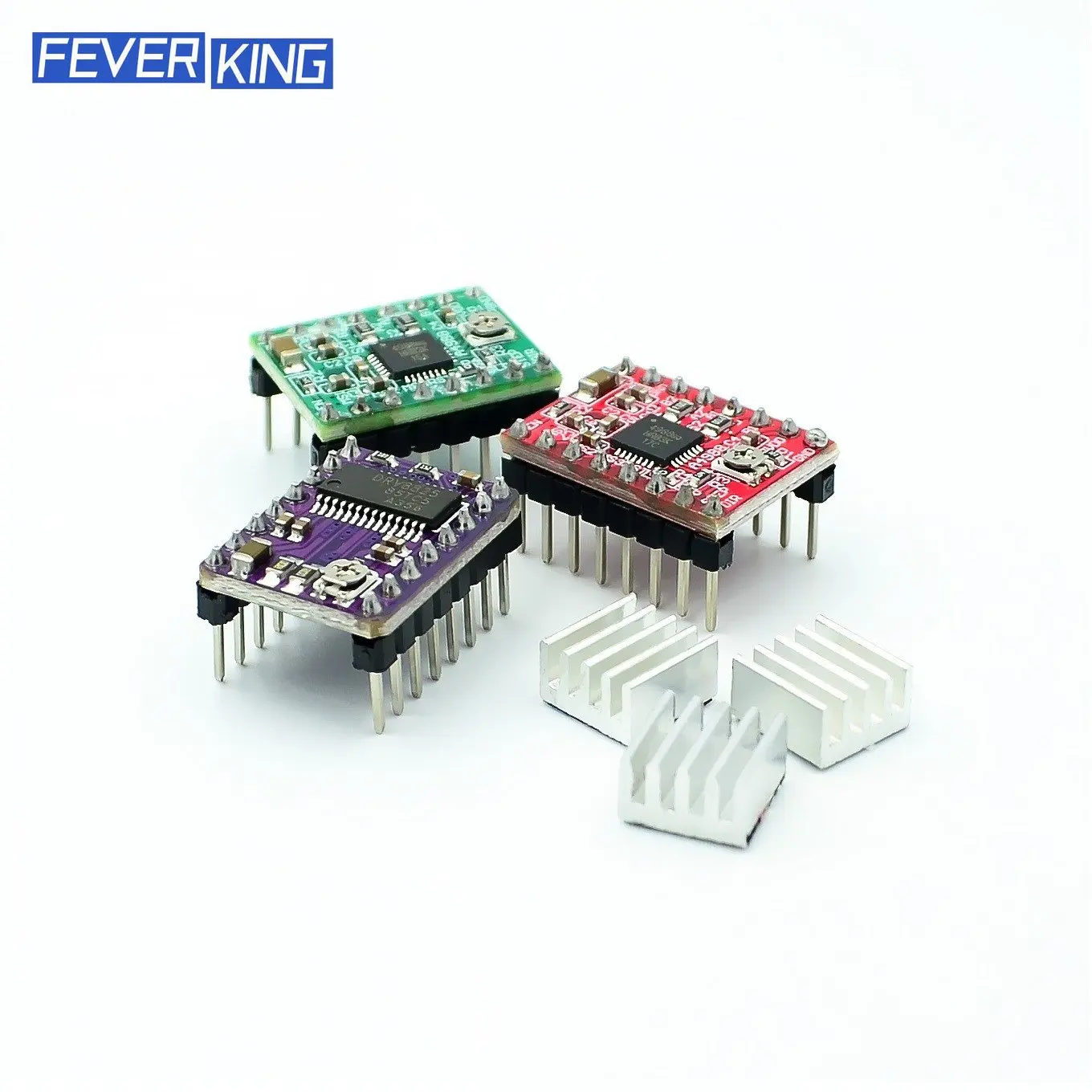 

Модуль шагового двигателя Reprap A4988 DRV8825 + радиатор