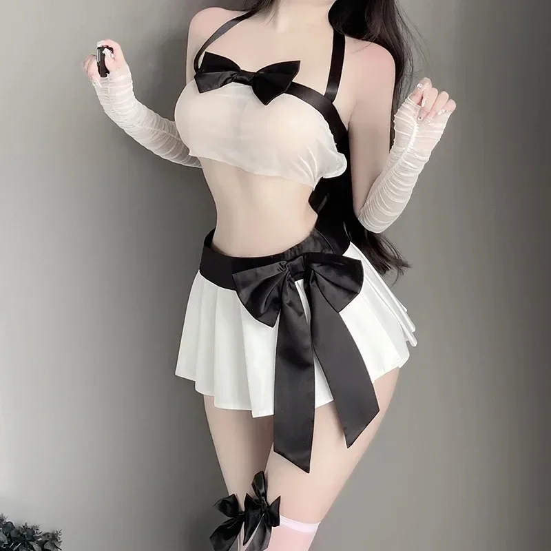 Костюм с милым котом для девочек женский костюм японского аниме милый озорной