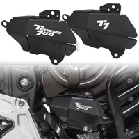 motorcycle aluminium water pump protection guard covers for yamaha tenere700 t7 tenere 700 rally xtz700 2019 2020 2021 t7 xt 700