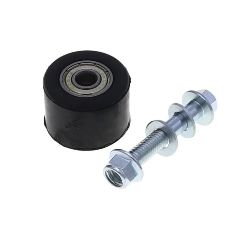 

Motorcycle 8 mm/0.31 inch Tensioner Pulley Guide Wheel with Bolt Gasket Yfz 350