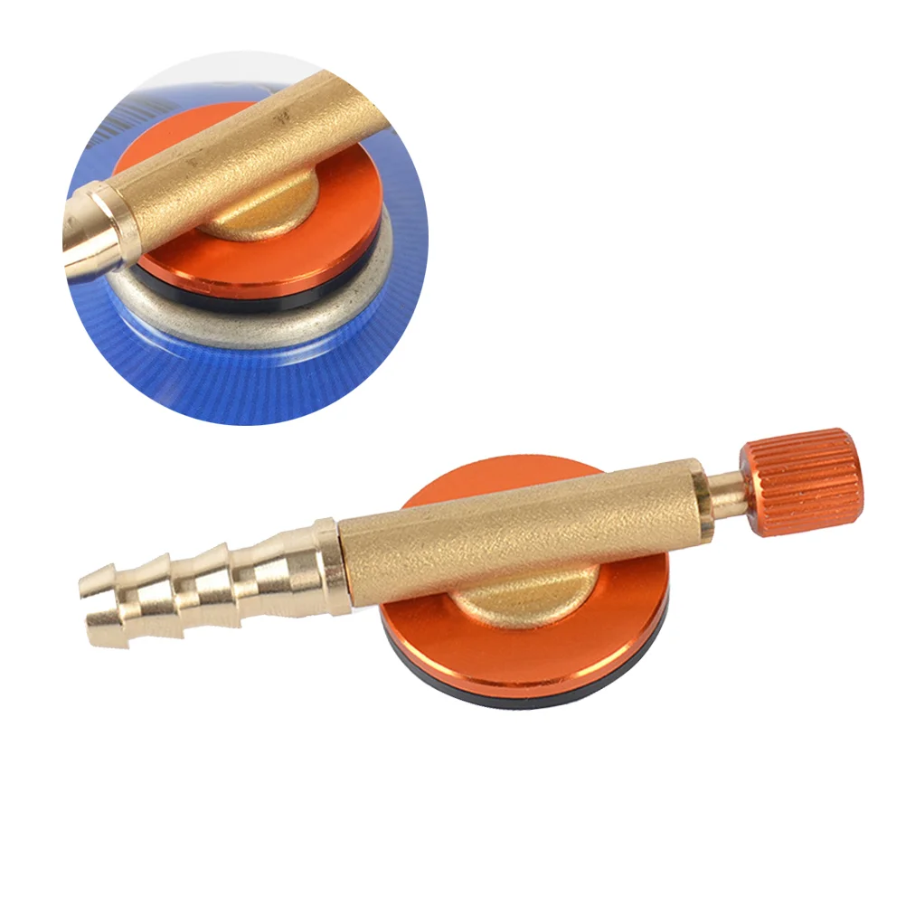 

1 Pc Gas Stove Flat Cylinder Gas Stove Connector Safe Switch Adapter for Hiking