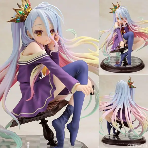 

sexy girl No Game No Life Anime Kotobukiya Shiro Action Figure Izuna Hatsuse Swimsuit Figurine Adult Collection Model Doll Toy
