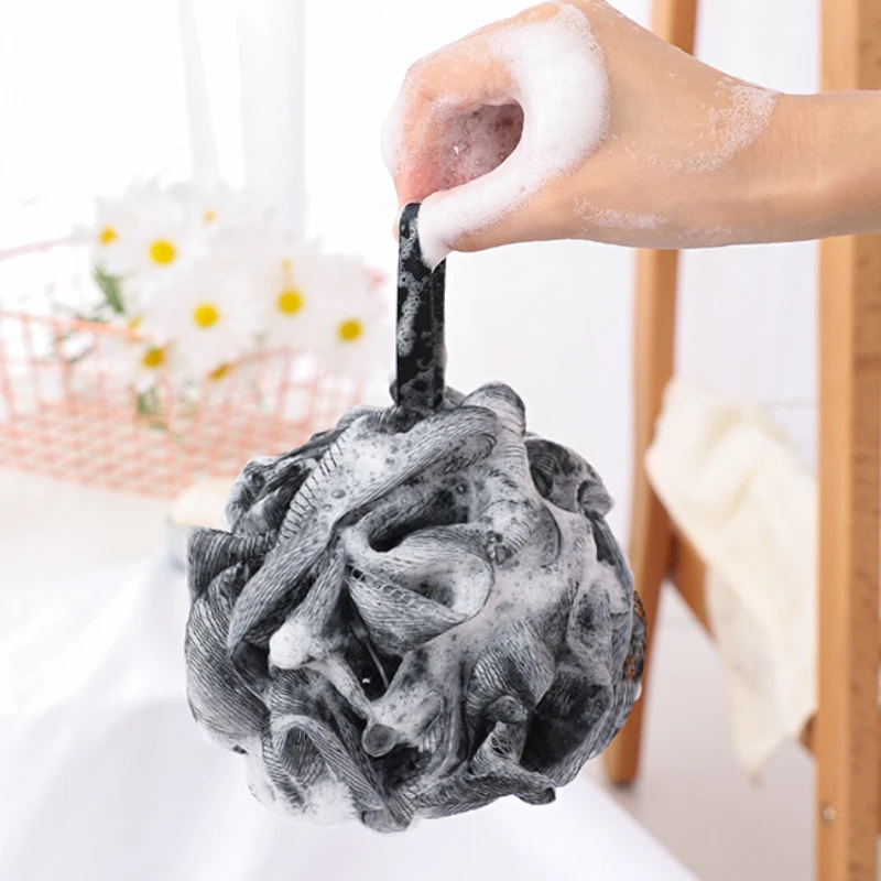 

Новинка, мягкие и экологически чистые черные бамбуковые скребки для тела с угольным напылением, средство для отшелушивания и мытья тела