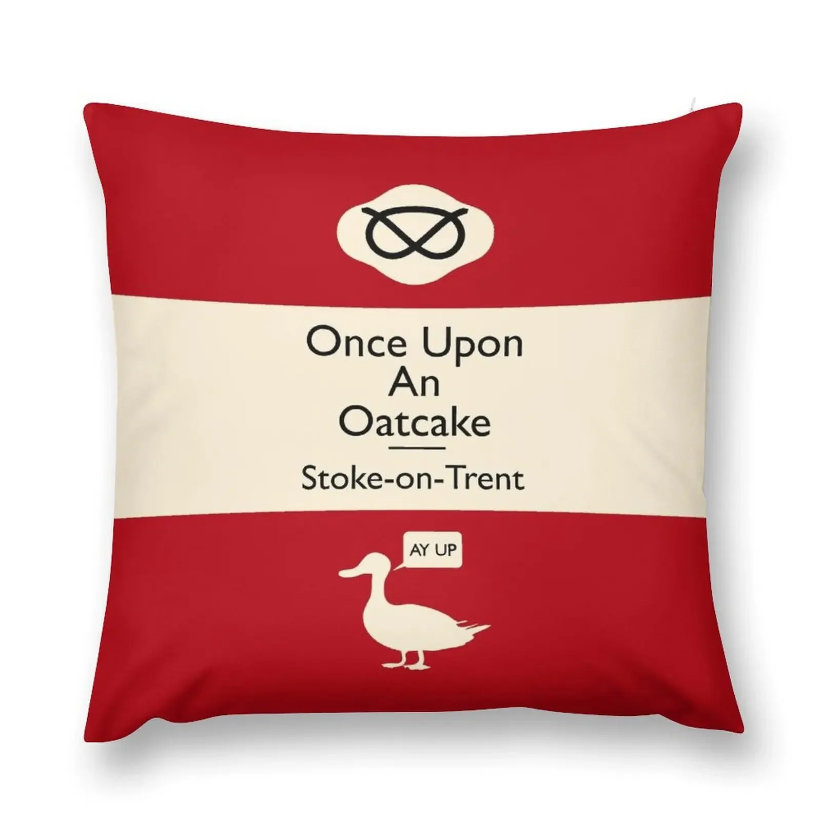 Once Upon An Oatcake — декоративная подушка для рождественской подушки