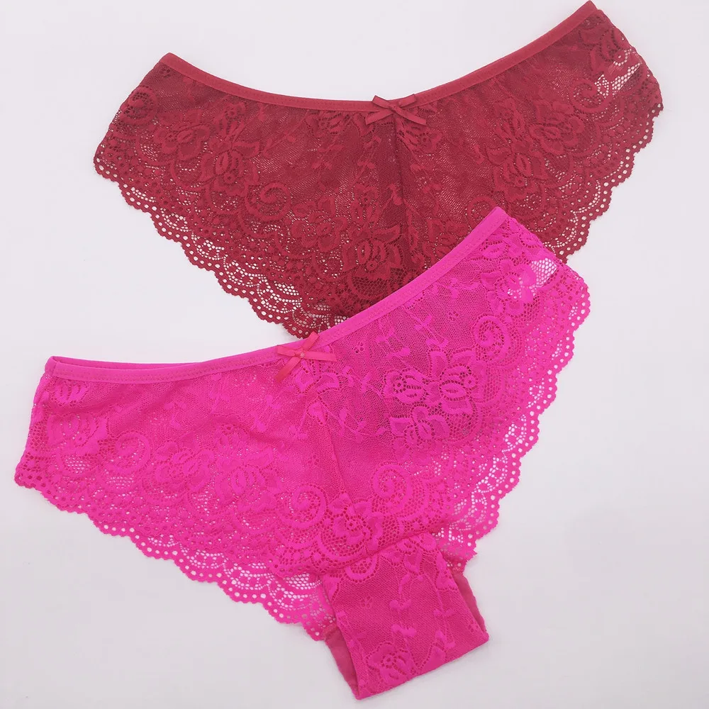 2 шт./комплект женские кружевные трусы