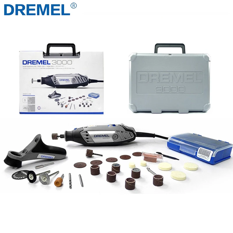 Мини-шлифовальный станок Dremel 3000/4250, вращающиеся инструменты, аксессуары 10-35 шт., перезаряжаемый шлифовальный станок, гравер, электрический полировщик, режущий станок Мини-шлифовальный станок Dremel 3000/4250, вращающиеся инструменты, аксессуары 10-35 шт., перезаряжаемый шлифовальный станок, гравер, электрический полировщик, режущий станок