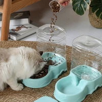 3 5l large automatic pet food drink dispenser food dish bowl feeder fountain water bottle dispenser for cat dog accessories