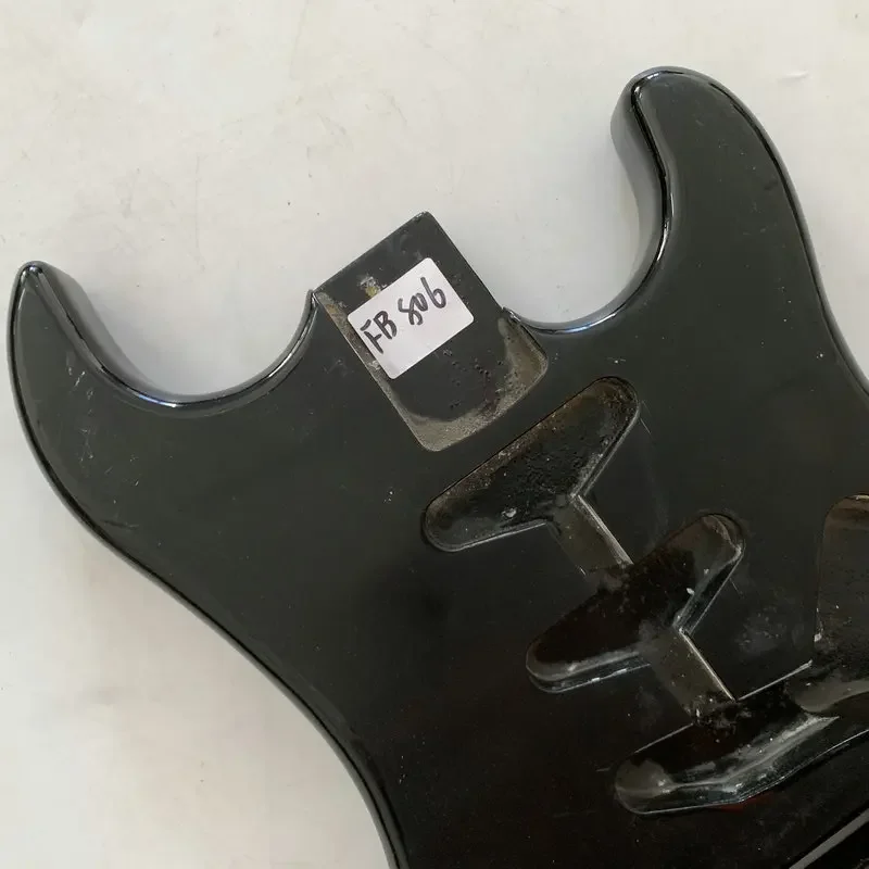 FB806 Black Color Stato Electric ST Гитарный корпус SSS Звукосниматели Тремоло Модель Правая рука