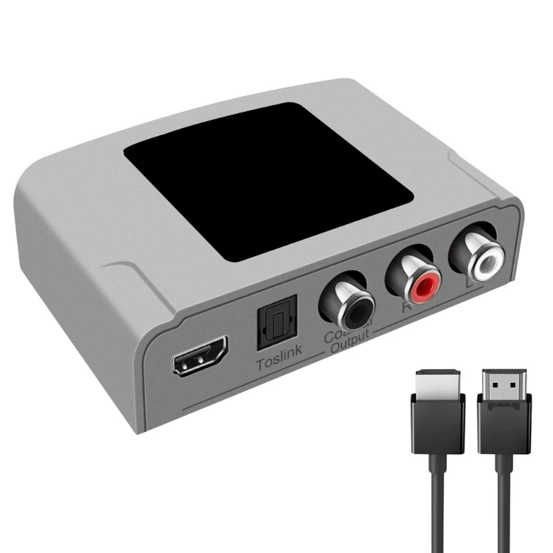 Преобразователь звука HDTV 4K30 Гц поддерживает цифровые форматы с оптическими и