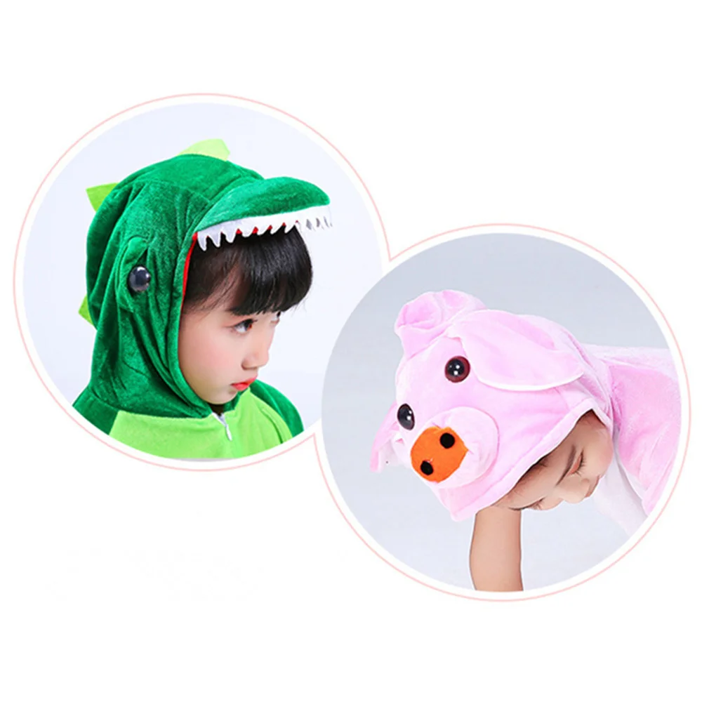 Детский комбинезон для косплея унисекс милый костюм с животными желтая утка