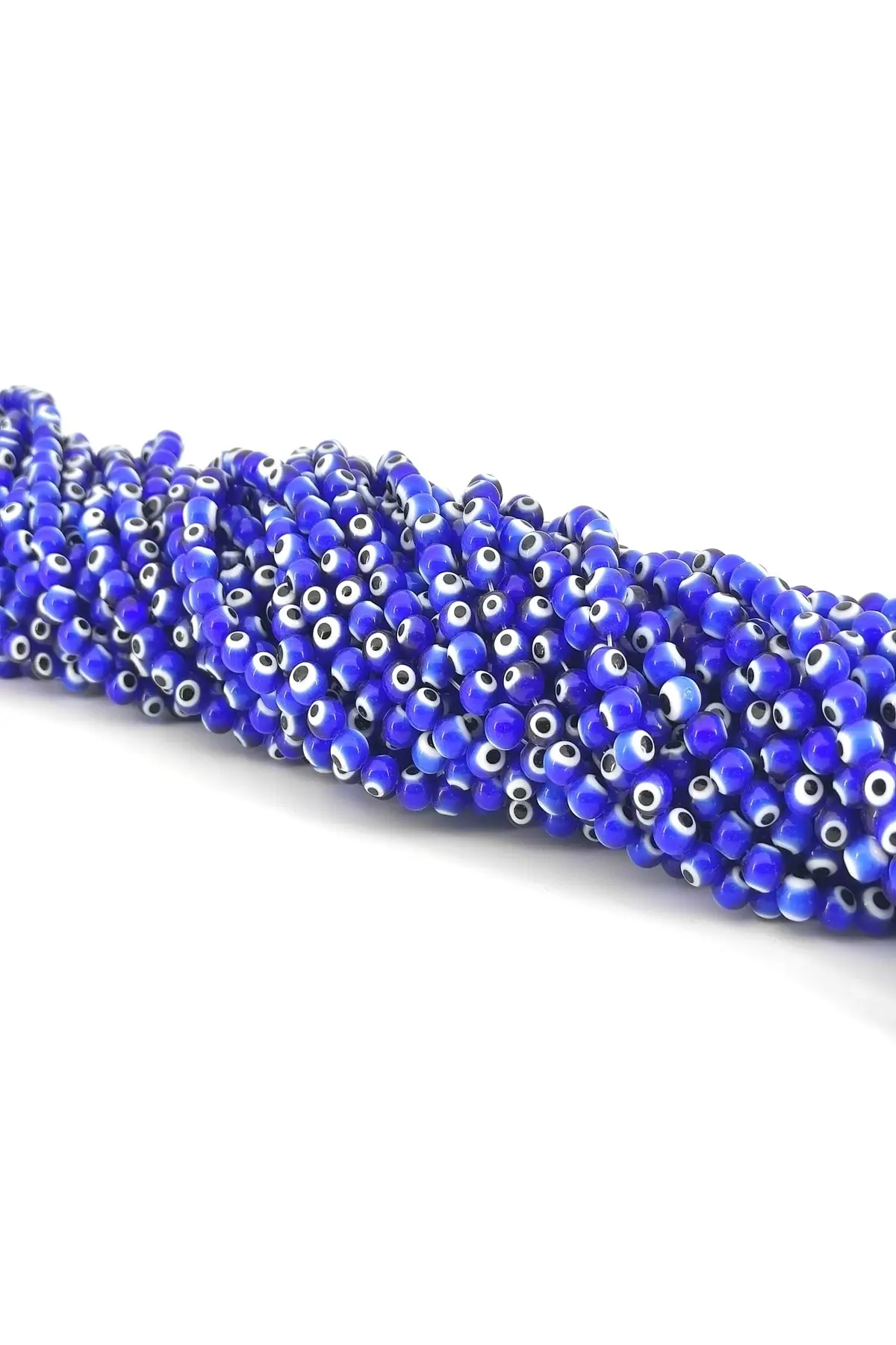 

Glass Nazar Bead Navy Blue 6 mm Beads Hobby Supplies & Entertainment Life