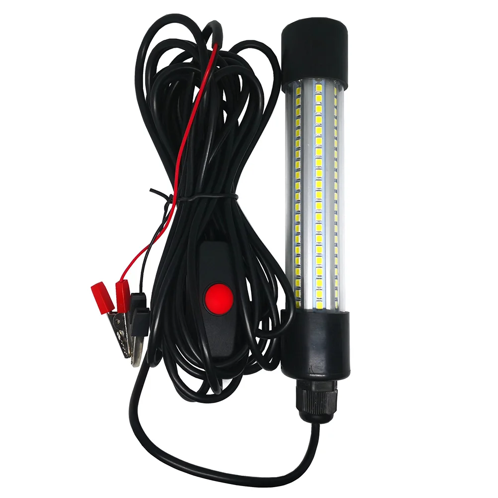 

1pc Ac/dc12-24v Attracting Fish Lamp 13w Fishing Gathering Lamp (Green Glow)