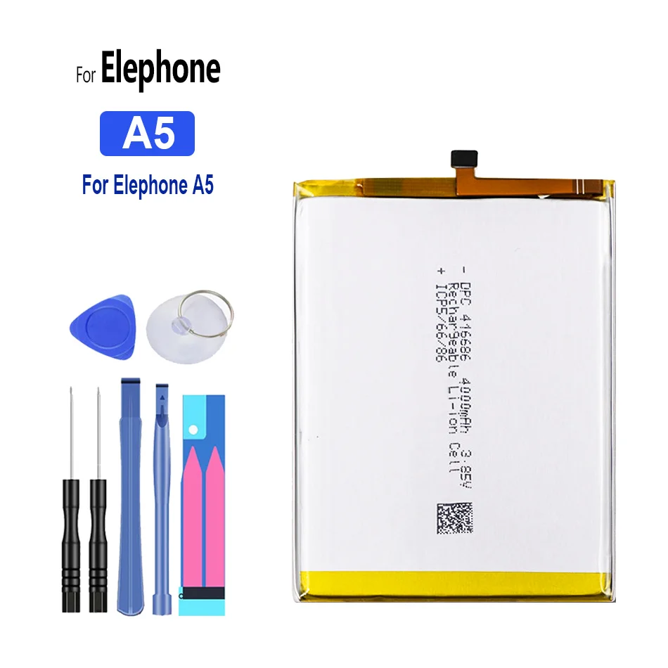 

Аккумулятор A 5 4000 мАч для Elephone A5 Bateira