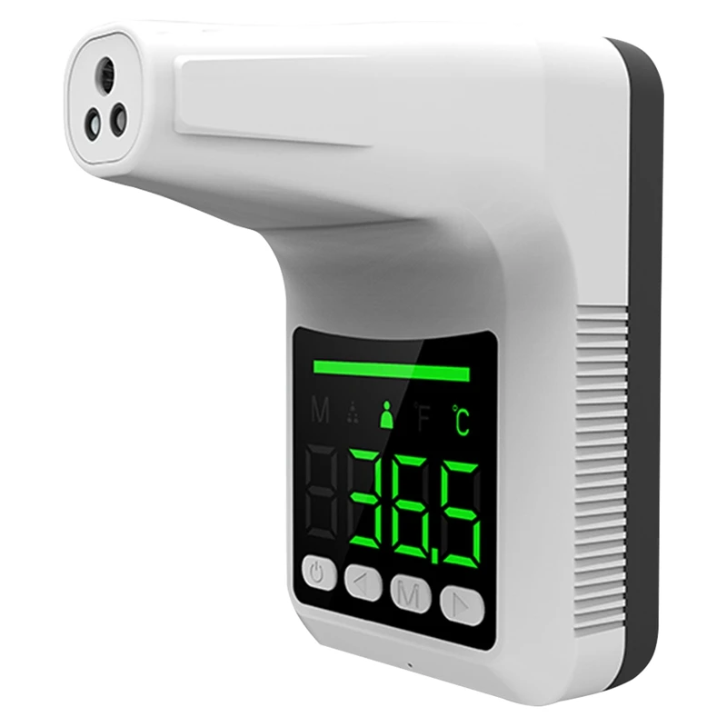 

Бесконтактный цифровой ЛОБНЫЙ термометр, настенный инфракрасный термометр по Цельсию/Фаренгейту, переключатель единиц измерения