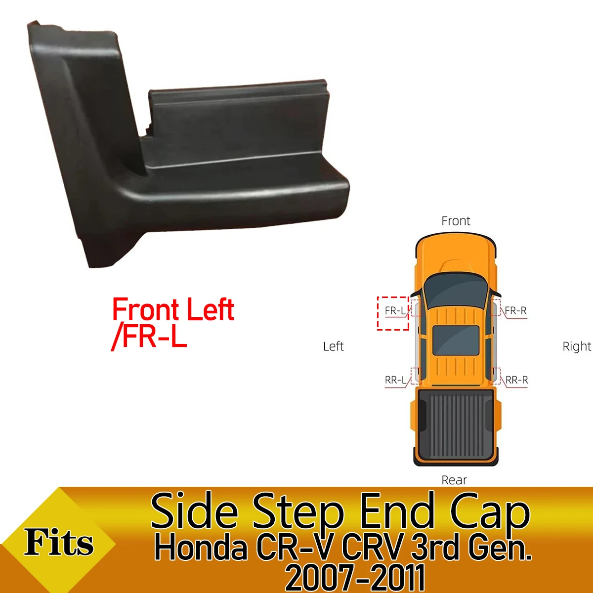 

Наконечник боковых ступеней двери автомобиля, заглушка для подножки, крышка боковой ступени, крышка педали для Honda CR-V CRV 3-го поколения 2007-2011 гг.