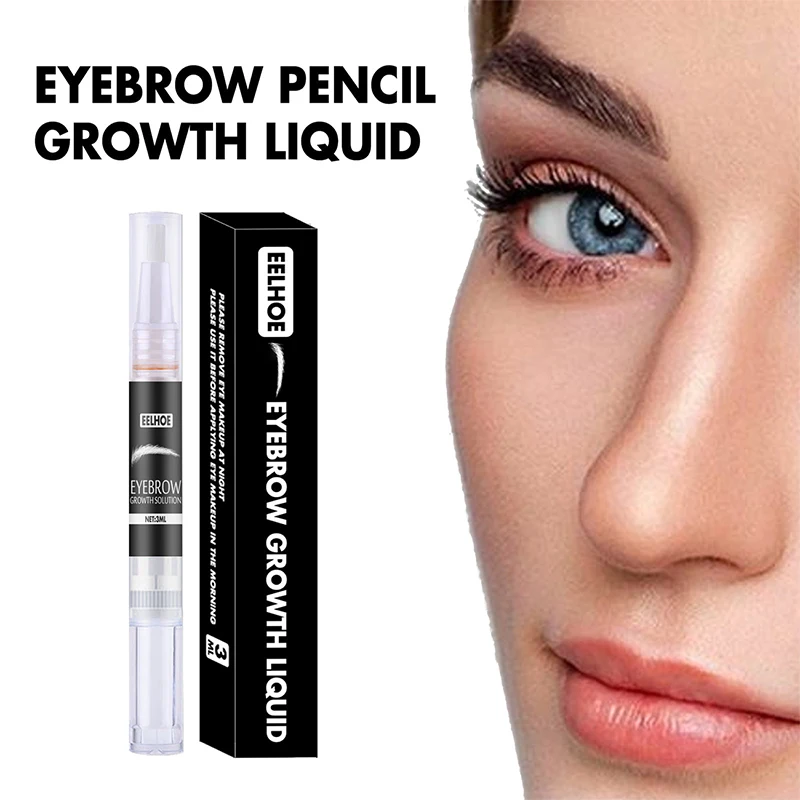 

3ml Eyebrow Growth Serum Maintenance Nourishing Eyelash Growth Essential Oil Eyebrow Eyelash Growth Liquid
