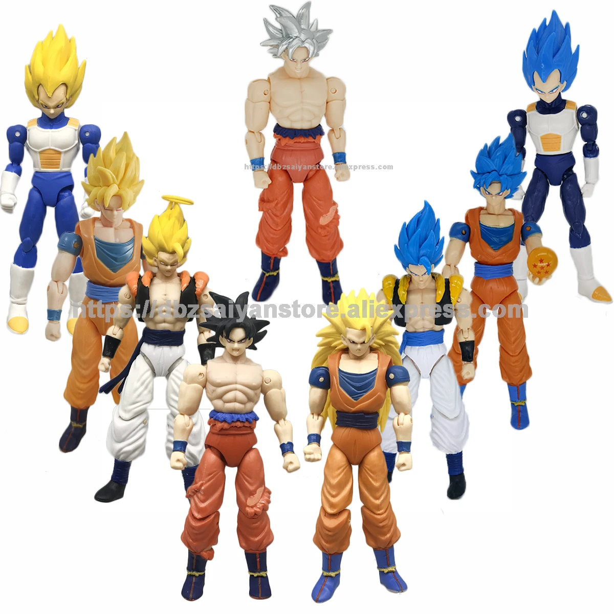 Gogeta Figurine Pvc Collection Model Toys For Children Gifts