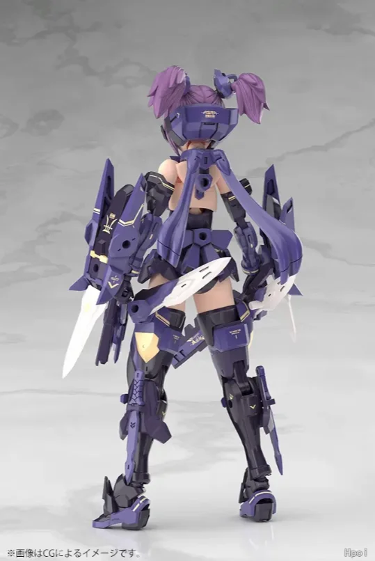Фото Фигурка KOTOBUKIYA Goddess Device Choura Ninja Pivot Shadow в одежде, масштаб 1/1, модель, игрушка, подарок №4