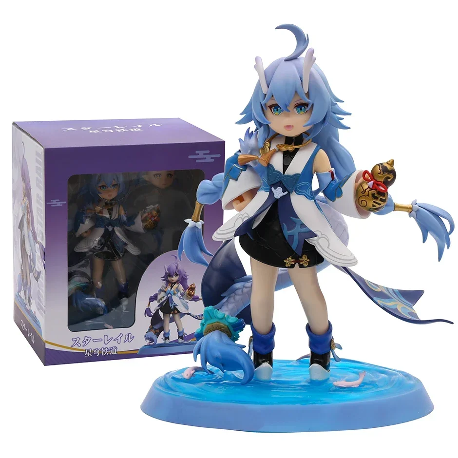 

Honkai: Star Rail Bailu PVC Collectible Figure Model Toy Desktop Doll Gift