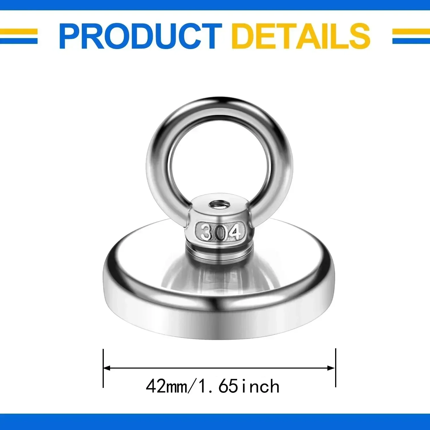 

Сверхсильный неодимовый магнит, сверхмощные рыболовные сильные магнитные крючки с потайным отверстием, спасательные сеялки для свиновых болтов