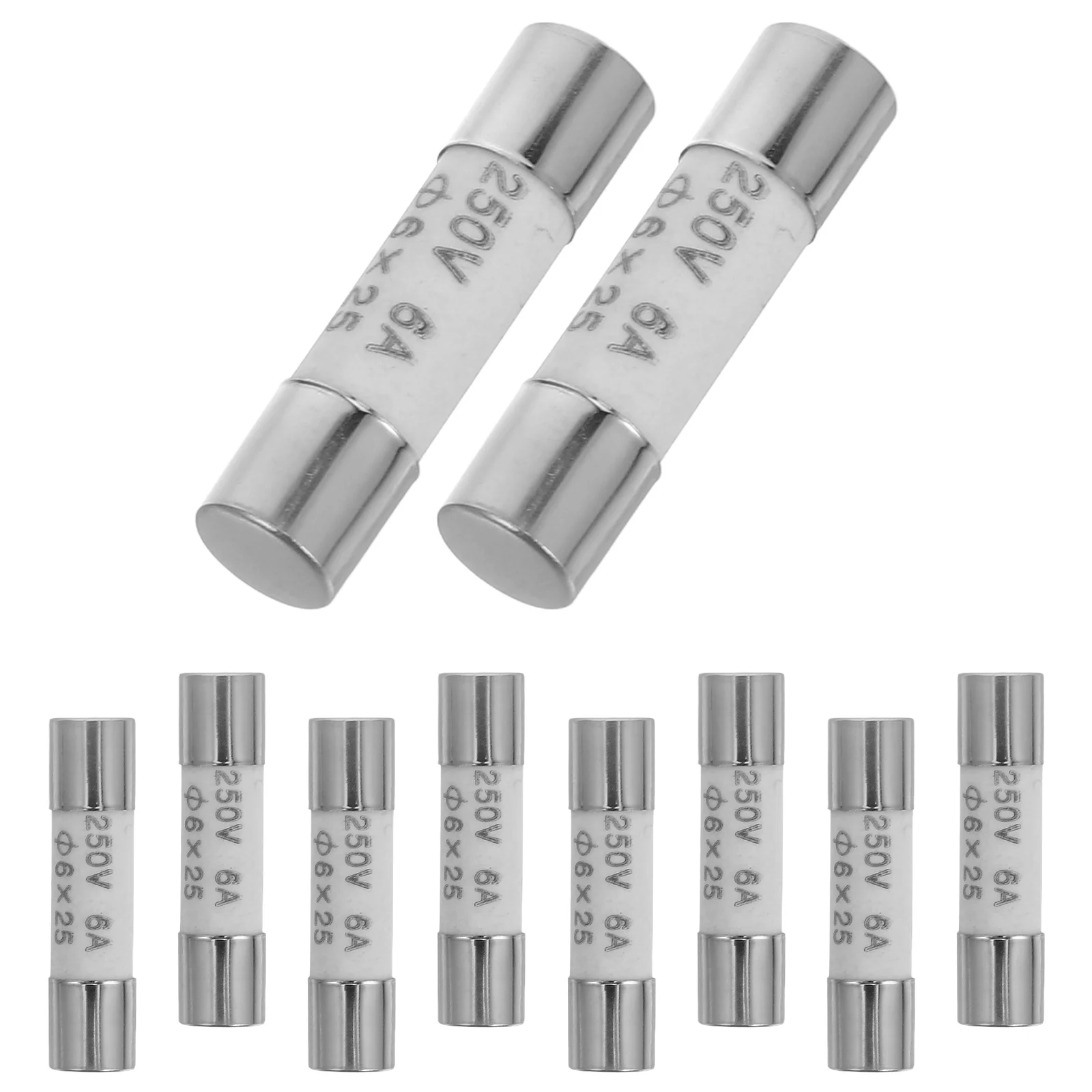 10 шт. цифровой предохранитель мультиметра 6 А 500 В для четкого макс. номера 6а