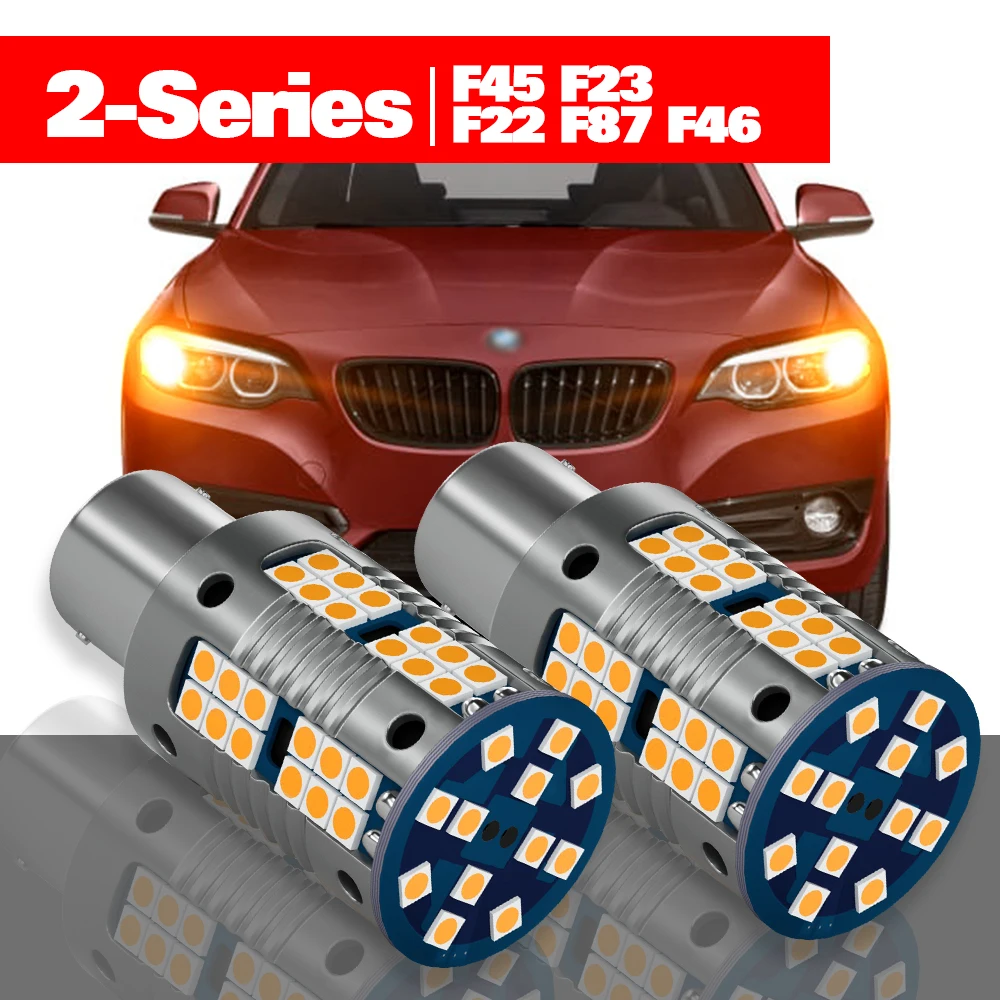 

For BMW 2-Series F45 F23 F22 F87 F46 Accessories 2pcs LED Turn Signal Light 2012 2013 2014 2015 2016 2017 2018