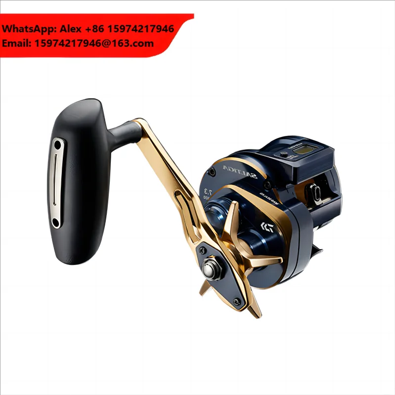Фото 21 японская катушка DAIWA SALTIGA ELECTRIC для морской рыбалки, для ловли морского окуня, для дальнего заброса. №1