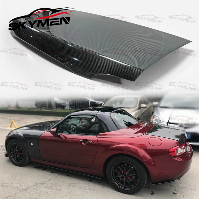 OEM Стиль углеродное волокно Багажник подходит для MX5 NC родстер Miata Мягкий Топ