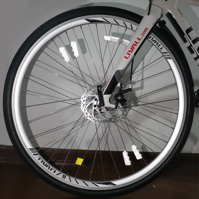 4 Pcs/Set Bike Reflective Sticker Wheel Spoke Reflector Safety Warning MTB Bicycle Wheel Rim Reflective Clip Reflector Strips images - 6