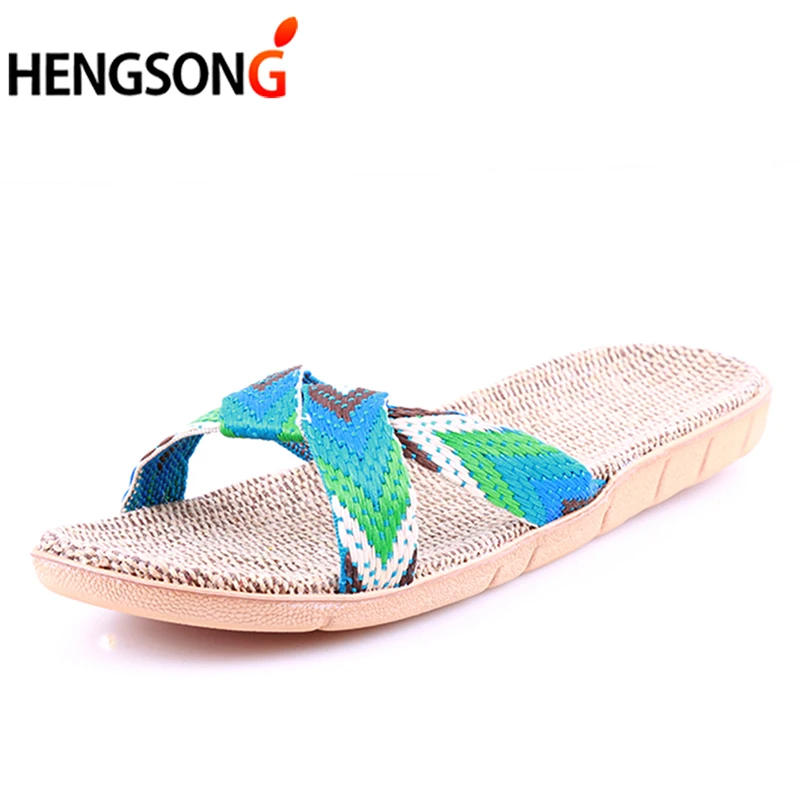 

Summer Sports Shoes For Women Beach Sandals Unisex Men Outdoor Shoes Flax Cross Belt Beach Sandals Sneakers Couples Shoes Casual