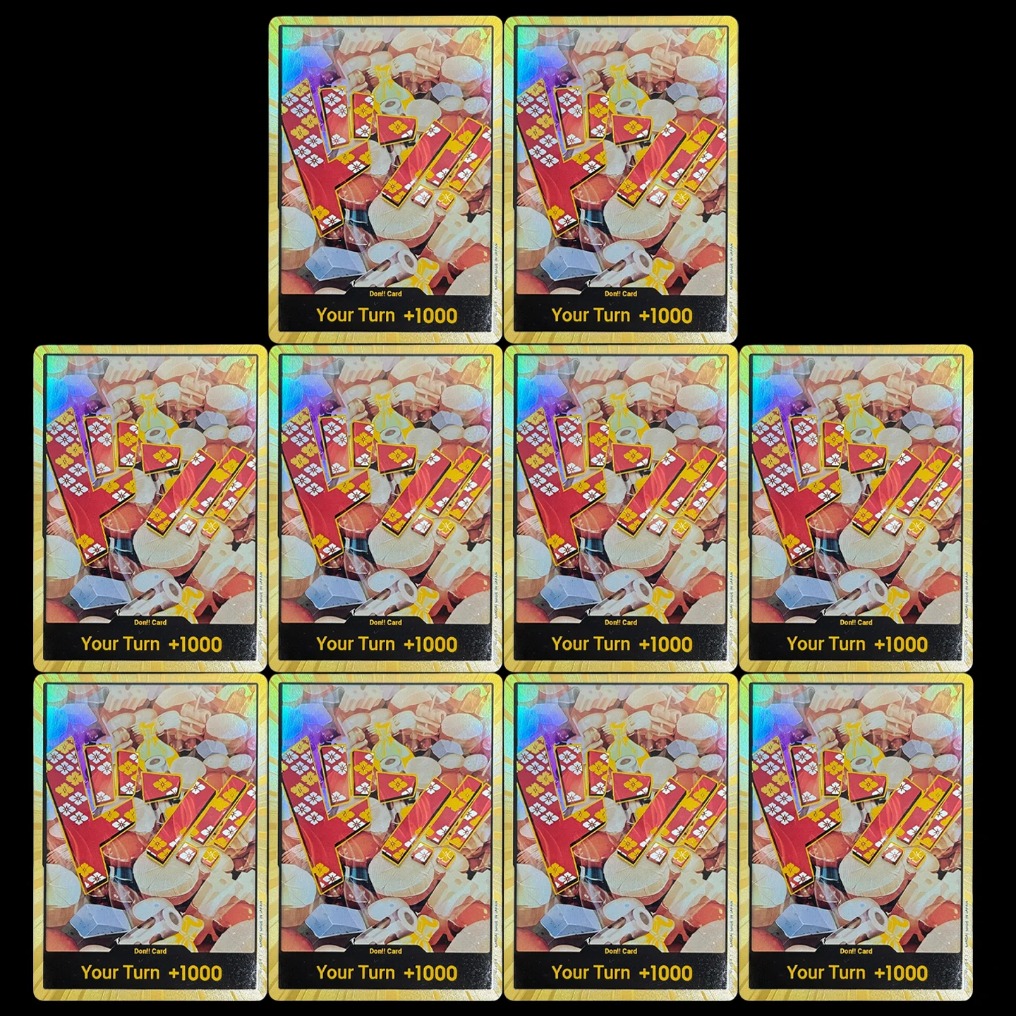 Фото One Piece TCG OPCG English DON!! Карта: Козуки Оден Super Parallel One Piece The Best Foil Card Proxy №1