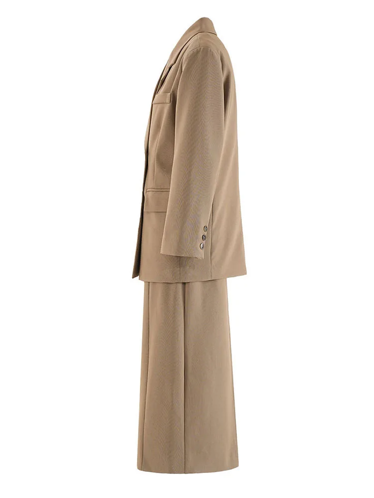 Осенний Модный комплект LANMREM из трех предметов женский жилет без рукавов