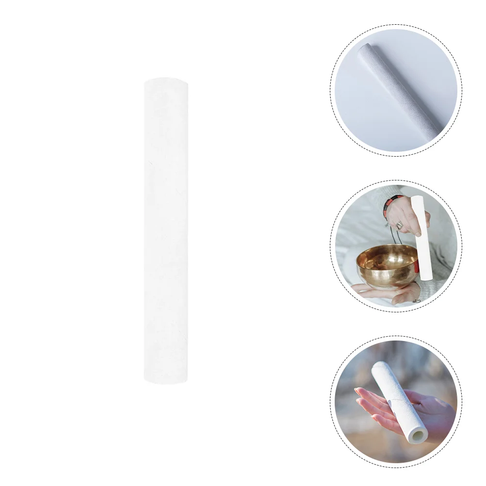 

Buddha Sound Bowl Sheepskin Stick Singing Accessories Mallet Tibetan Accessory Strikers Crystal Music