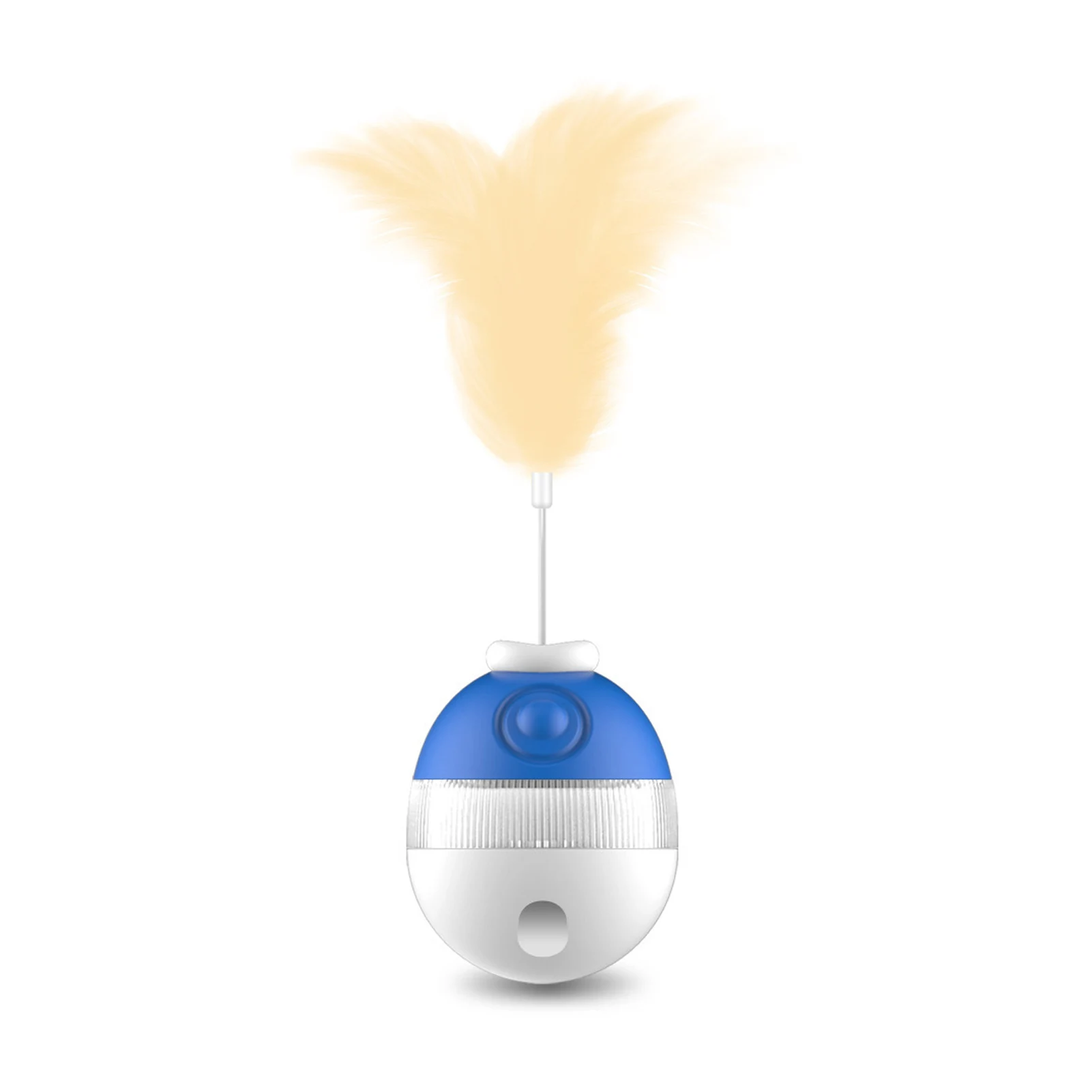 

Cat Treat Dispenser Toy Cat Food Dispenser Treat Toys Leaky Food Design And Adjustable Outlet Hole Interactive Feeder Toys For