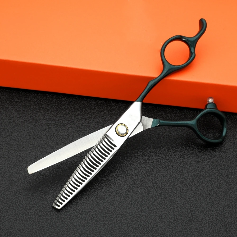 Профессиональные ножницы для стрижки волос сталь 440C филировки инструменты