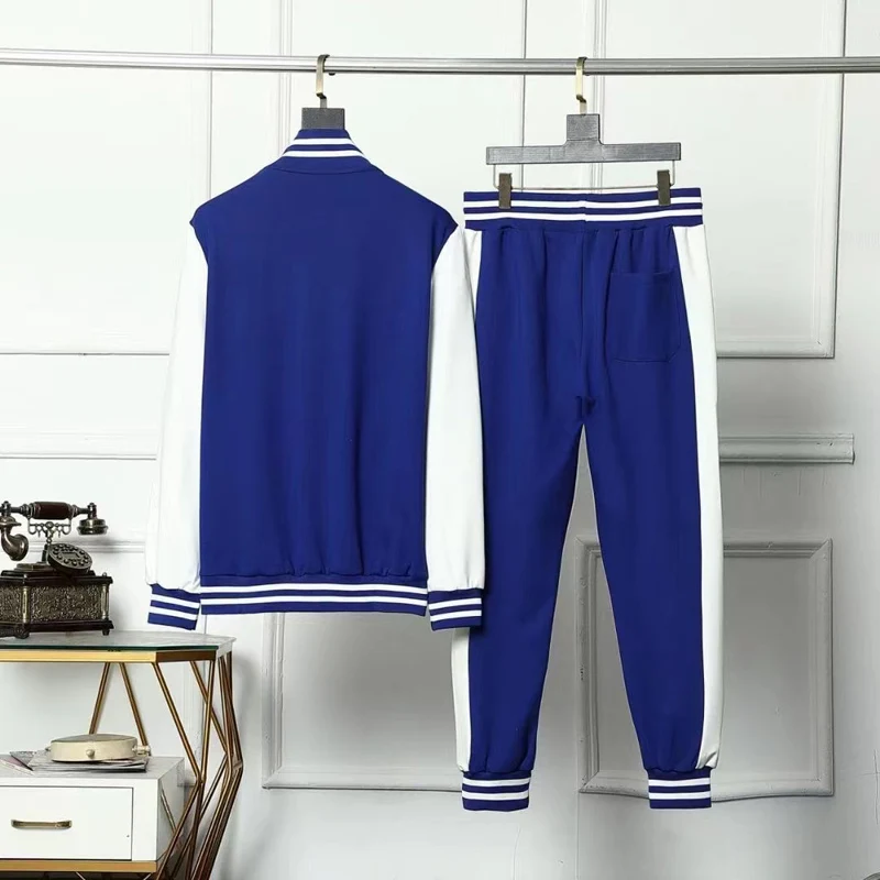 2022 new autumn and winter space cotton casual sports suit fashion high-end long-sleeved trousers two-piece set
