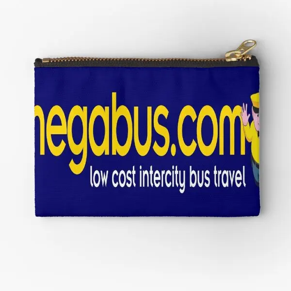 

Megabus Logo Zipper Pouches Men Underwear Socks Panties Women Money Small Pocket Packaging Coin Cosmetic Bag Wallet Storage