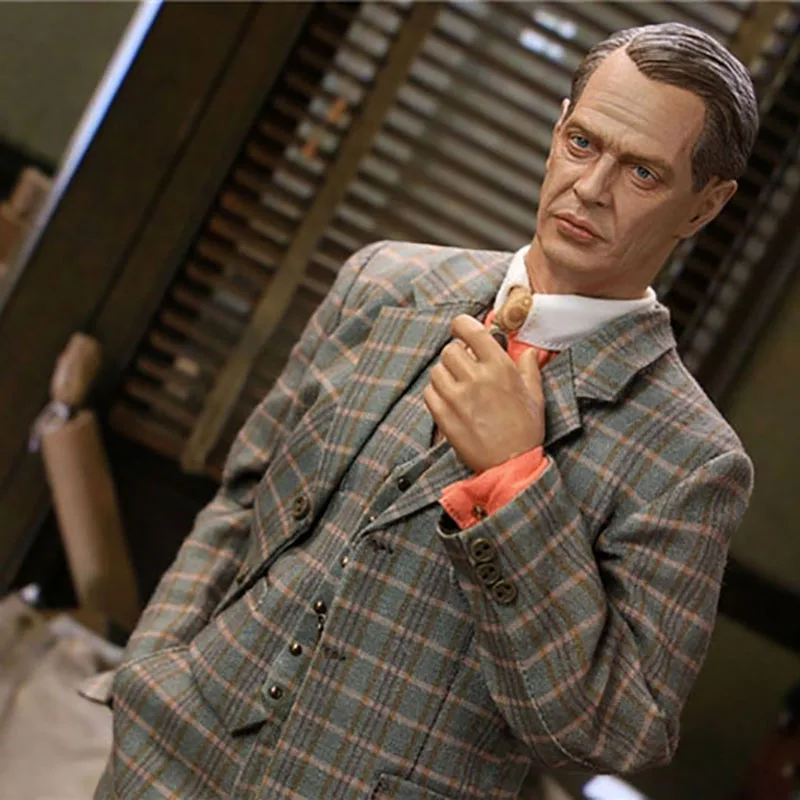 

In Stock PRESENT TOYS PT-sp24 1/6 Gangster Politicians Steve Buscemi Figure Model 12'' Male Soldier Action Figure Doll Toy