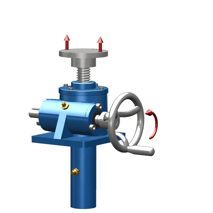 

Электрическая Червячная Шестерня с ключом винтовой домкрат анти-вращение винтовой домкрат