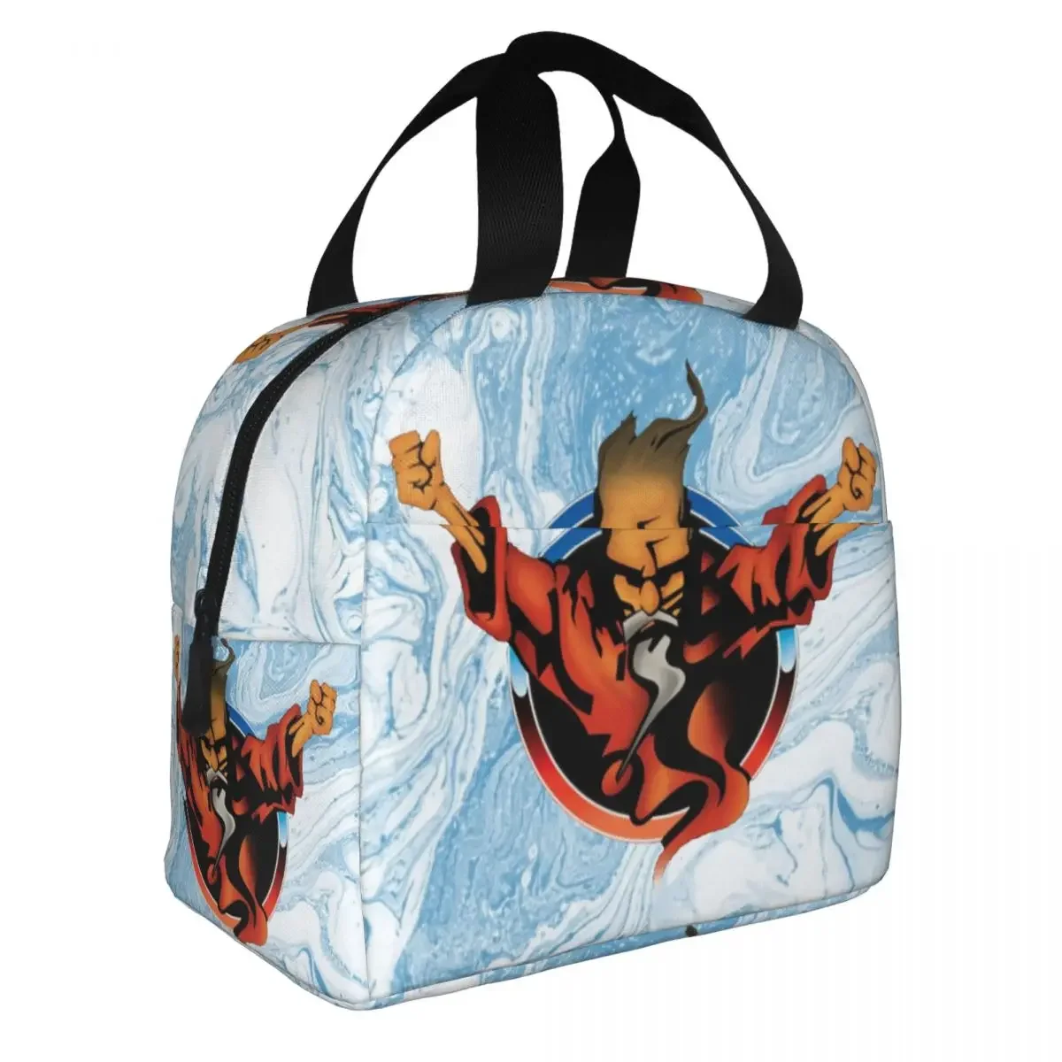 

Жесткий обеденный контейнер Thunderdome из габара, многоразовый изолированный термоохладитель, бэнто-бокс для детей, школьные Женские рабочие пищевые пакеты