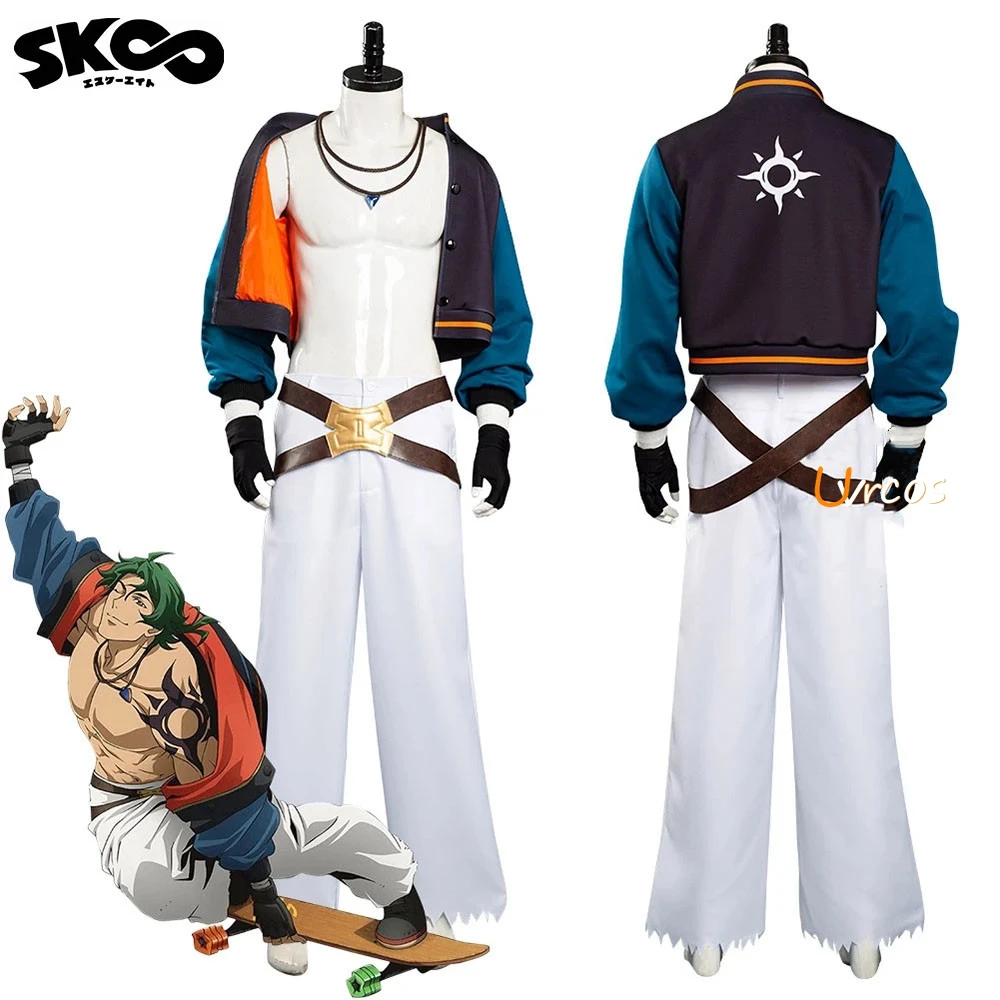 

In stock Anime SK8 the Infinity Joe/Kojirou Nanjou Cosplay Costume Halloween Carnival Costumes For Men Full Set