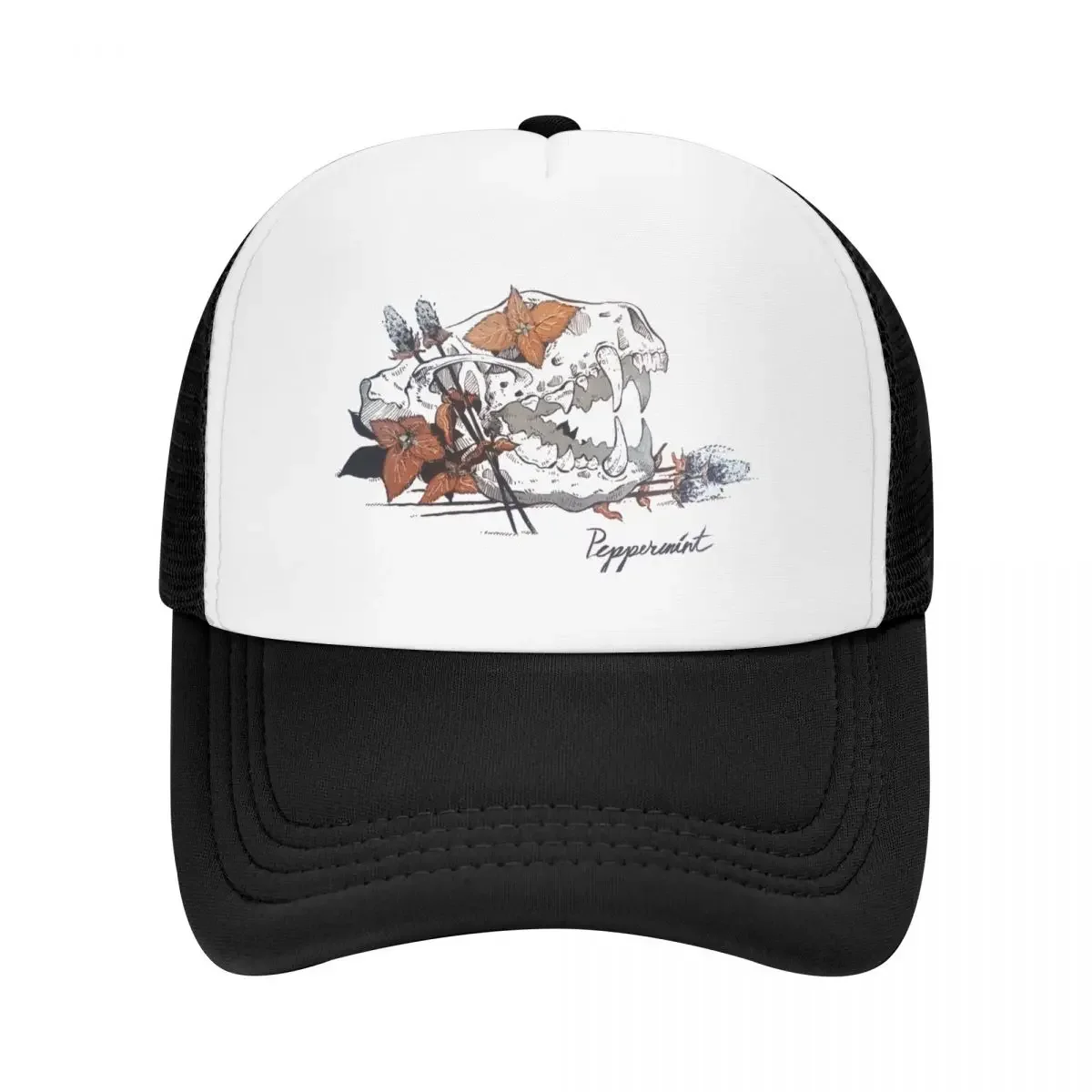 MorbidiTea - бейсболка из мяты с черепом Skunk роскошная брендовая кепка Snapback кепки в