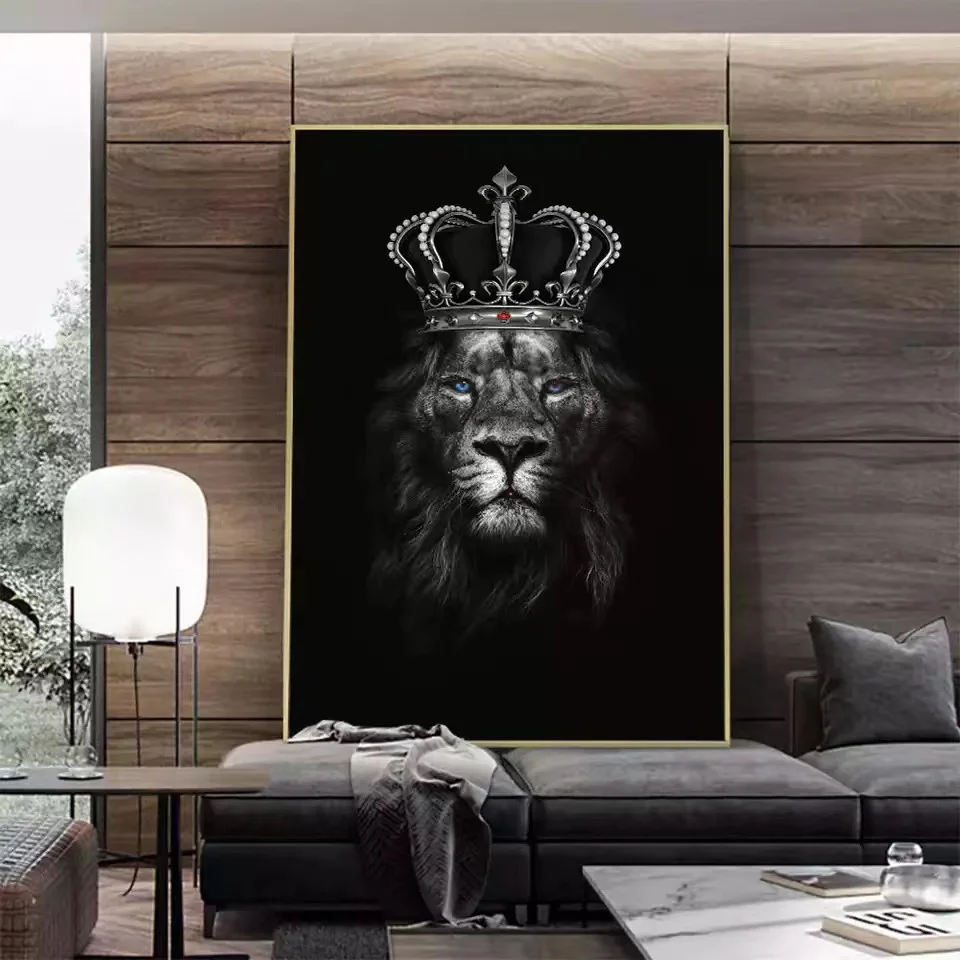 Современный пуделя кошки собака животное плакат печать детская стена искусство