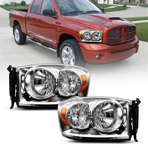 Автомобильные фары для стайлинга 2006 2007 2008 Dodge Ram 1500 2500 3500