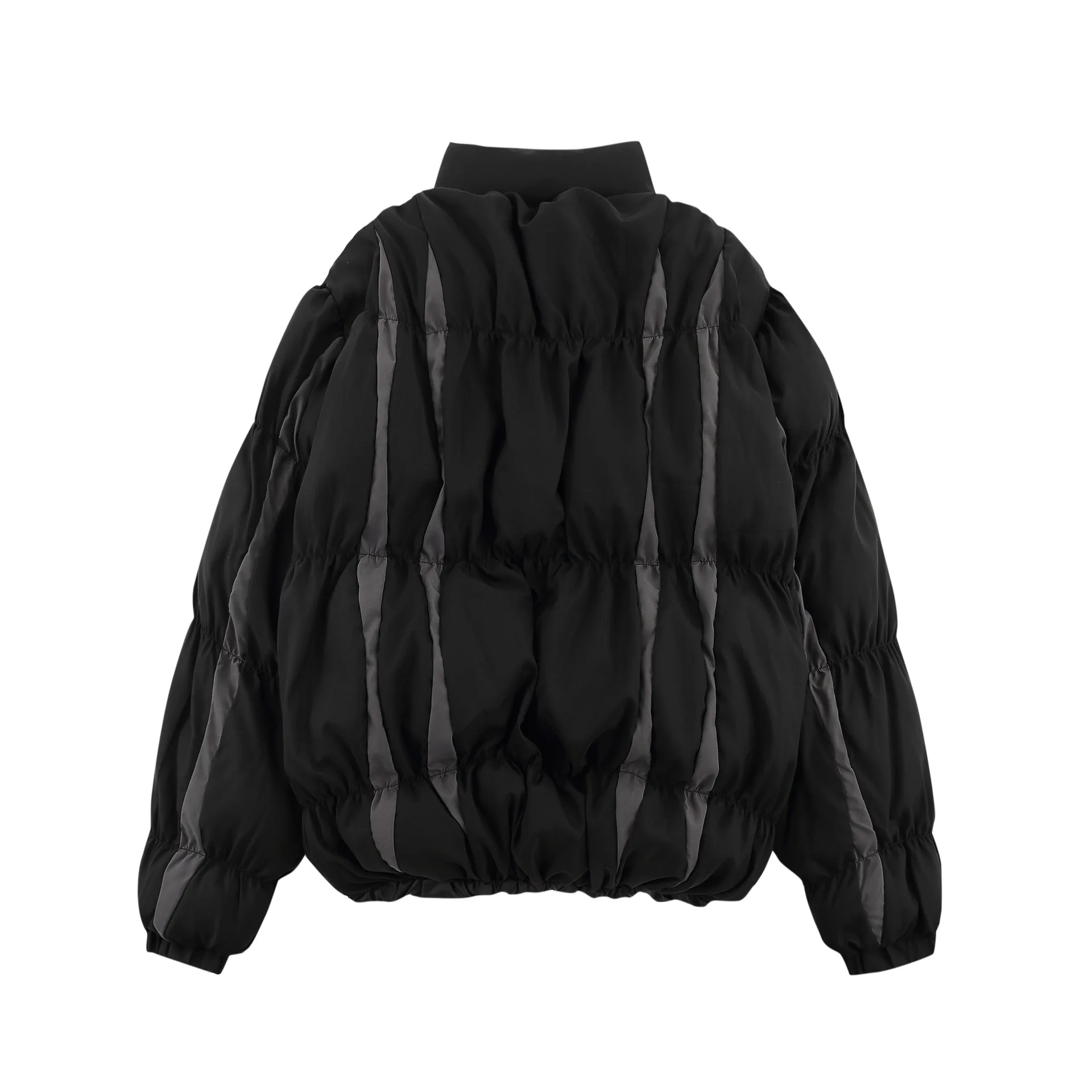 Luxury Design Parkas Winter Coats Padded Jackets Men's Fashion Streetwear Coats Pleated Trend Designer Coat For Men Oversized