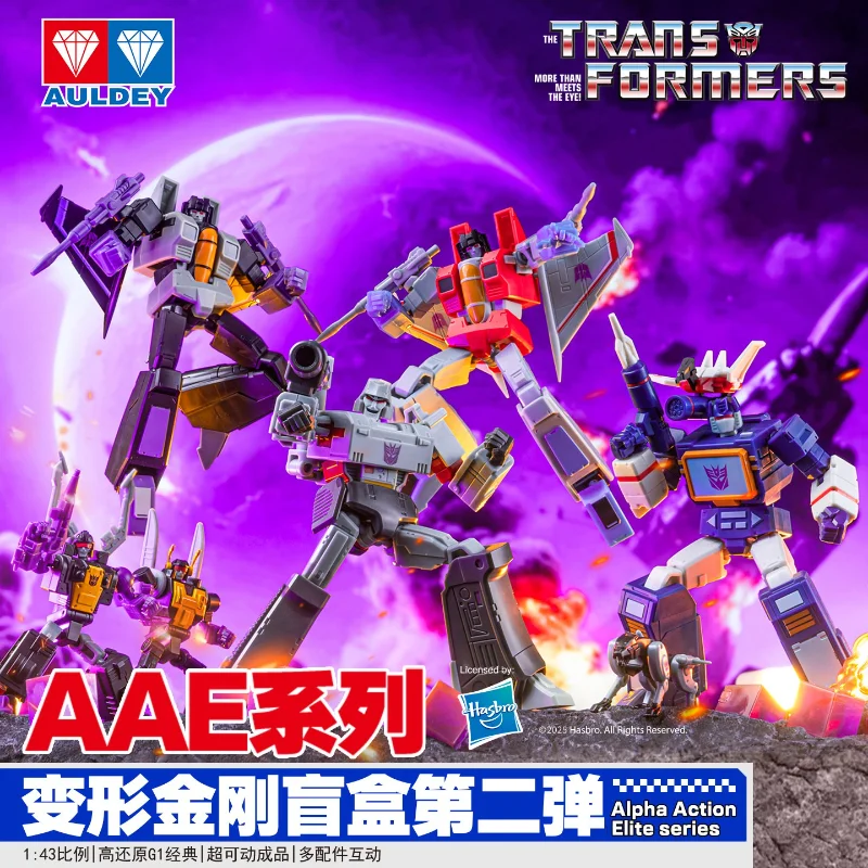 Фото Коллекционная артикулированная фигурка AULDEY Transformers Blind Box AAE Wave 1-4: Оптимус Прайм, Мегатрон, Галваторн, Ультра Магнус №4