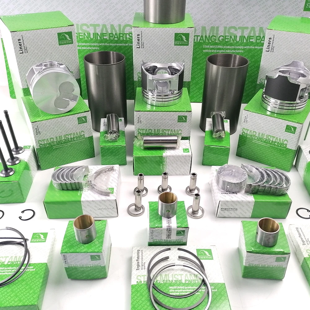 3D76E 3TNV76 поршень гильзы цилиндра 119717-22080 кольцевой клапан прокладка подшипника