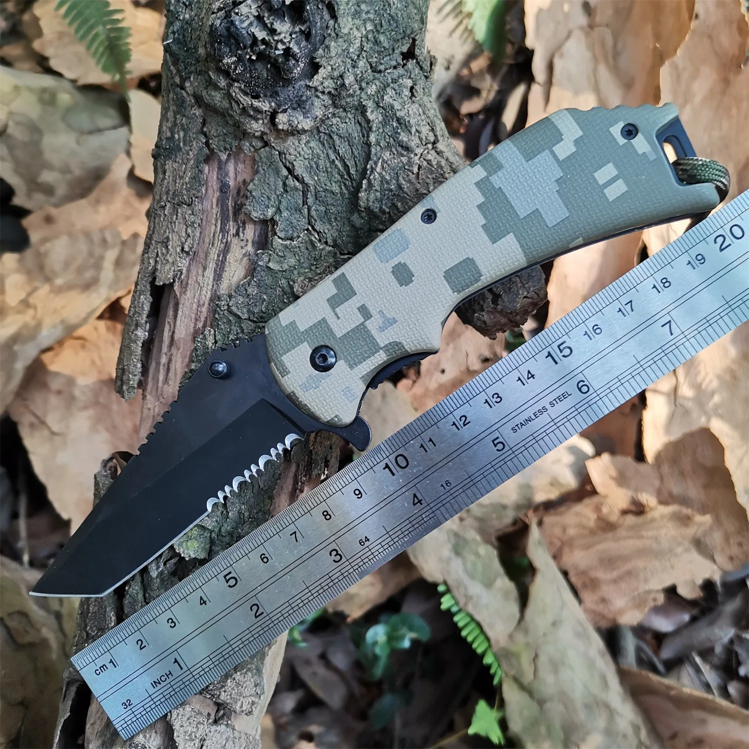 Складной нож с лезвием миниатюрный боевой тактический карманный Мультитул для