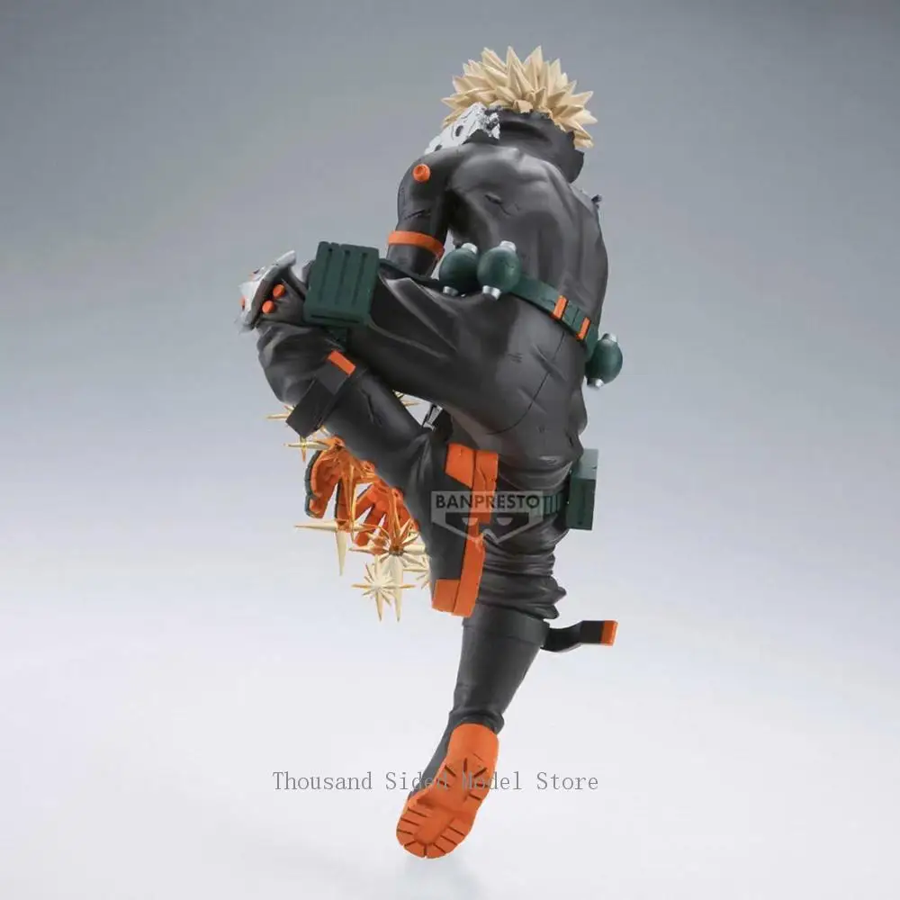 Фото Оригинальный Banpresto MAXIMATIC My Hero Academia Bakugou Katsuki, аниме-фигурка, модель из ПВХ, коллекционные игрушки, мультяшный подарок №3